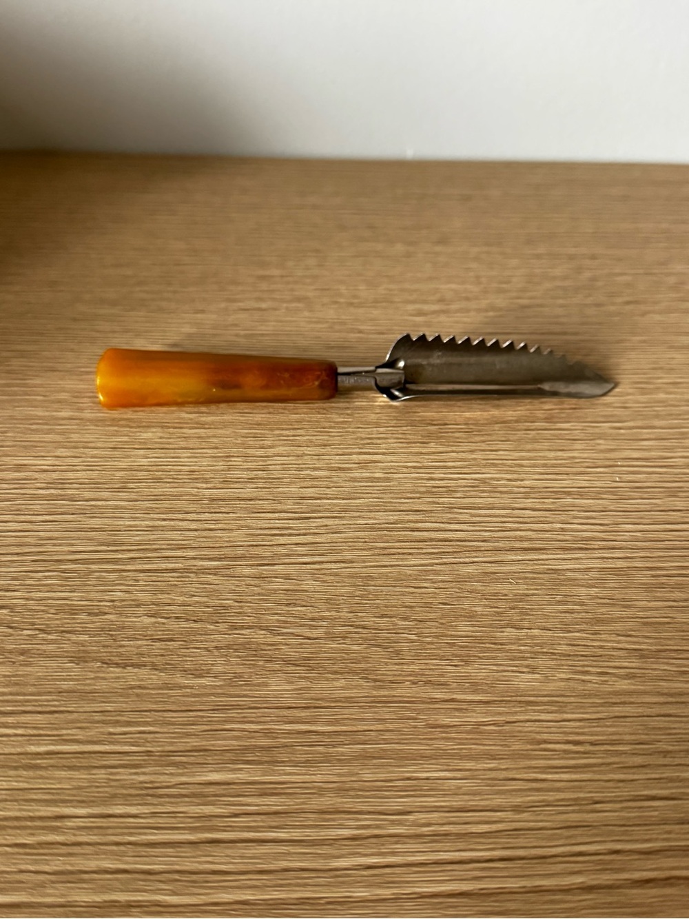 Vintage Androck Fruit Core Tool with Bakelite Handle